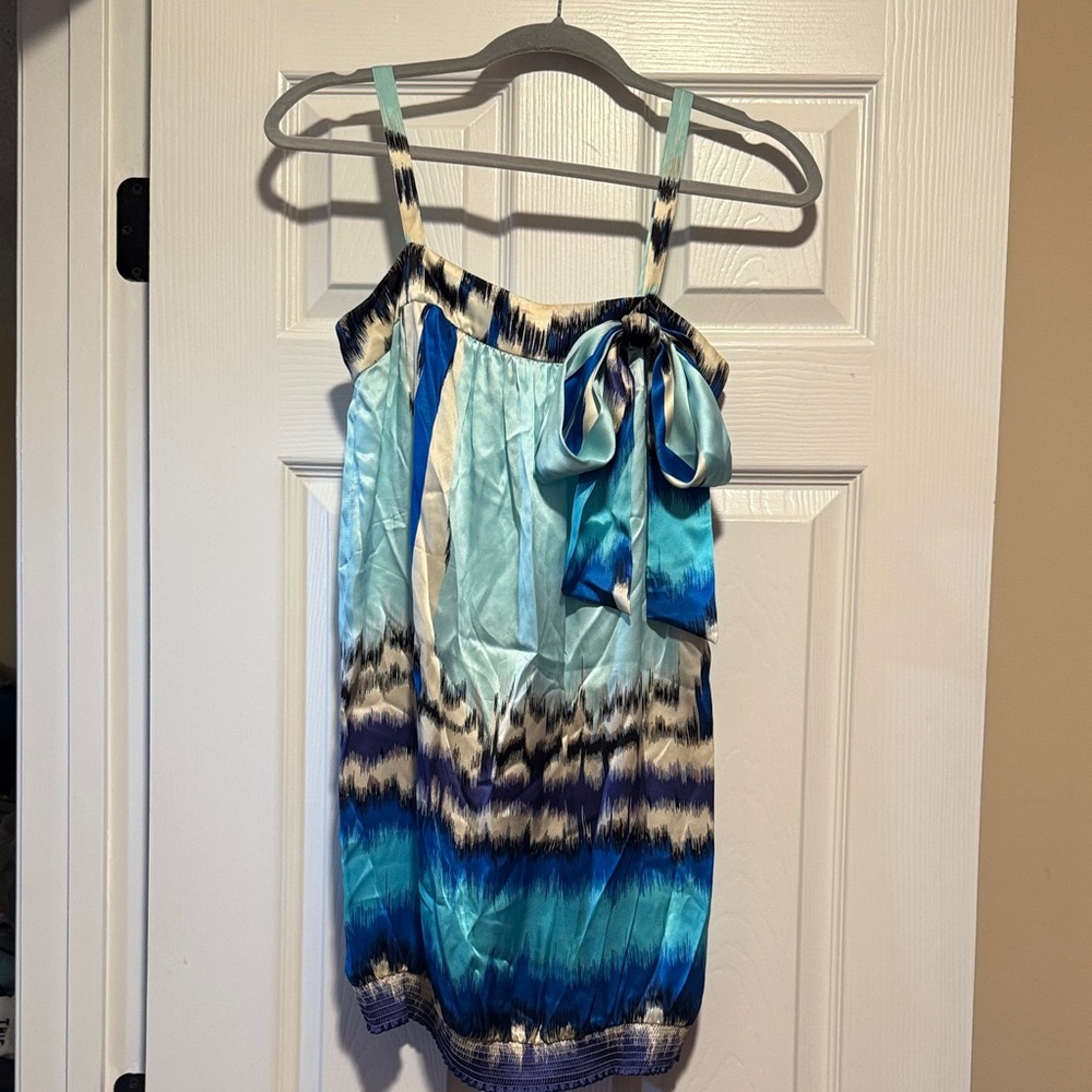 Kinzie Silk bubble top XS